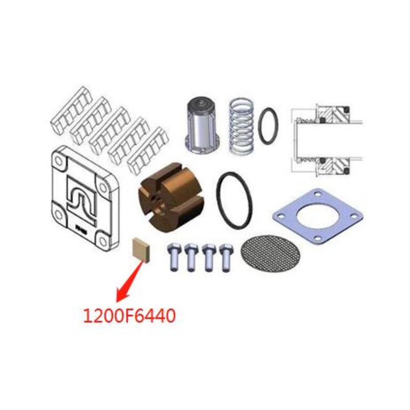 Fill-Rite 1200F6440 Rotor Key for Fuel Transfer Pumps
