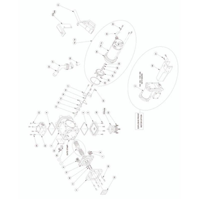 Fill-Rite 400G7494 #6-32 x 1/2 FHMS Screw
