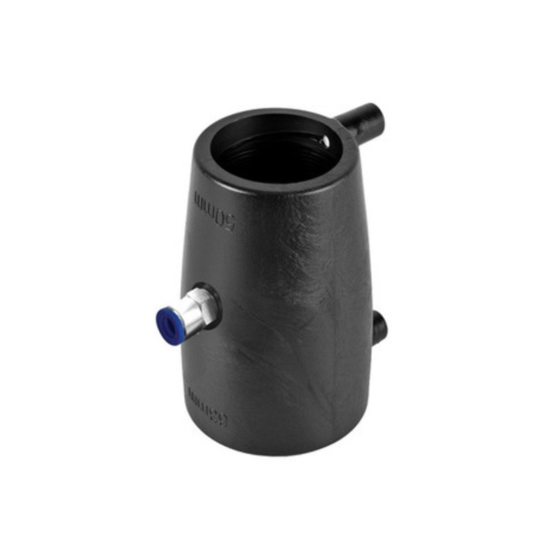 Franklin Fueling 49-063-050-TP-3-U 63 MM x 50 MM Double Wall Secondary Electrofusion Reducer Fitting w/ Test Port