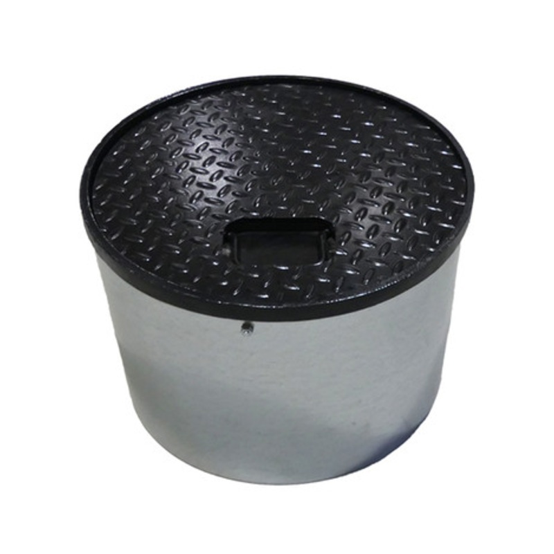 Emco A0717-018 18” x 12” Round Manhole with Cast Iron Lid