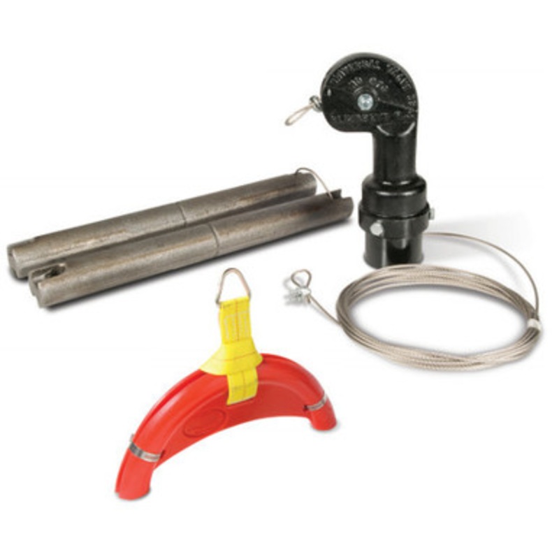 Universal 870-HB200 Hose Retriever (High hose) w/ 2” Hosebun