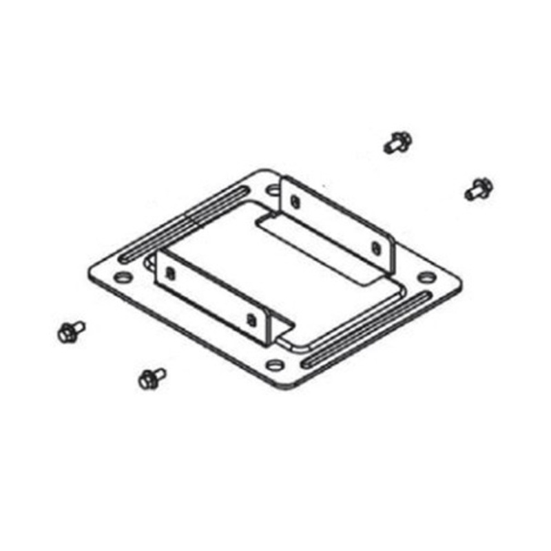Piusi R18201000 Plate Support and Screws for Hose Reel (Urea/Small)