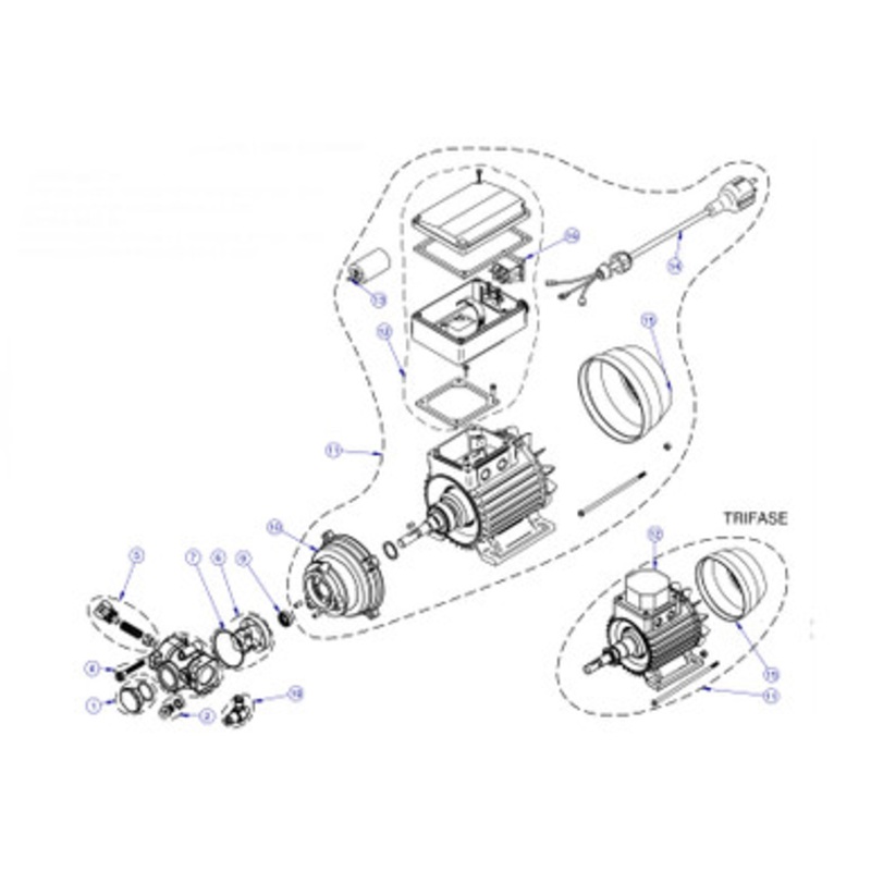 Piusi R14984000 BABSL Seal for Viscomat 70 Pump (14x24x7/7,5 72 NBR 902)