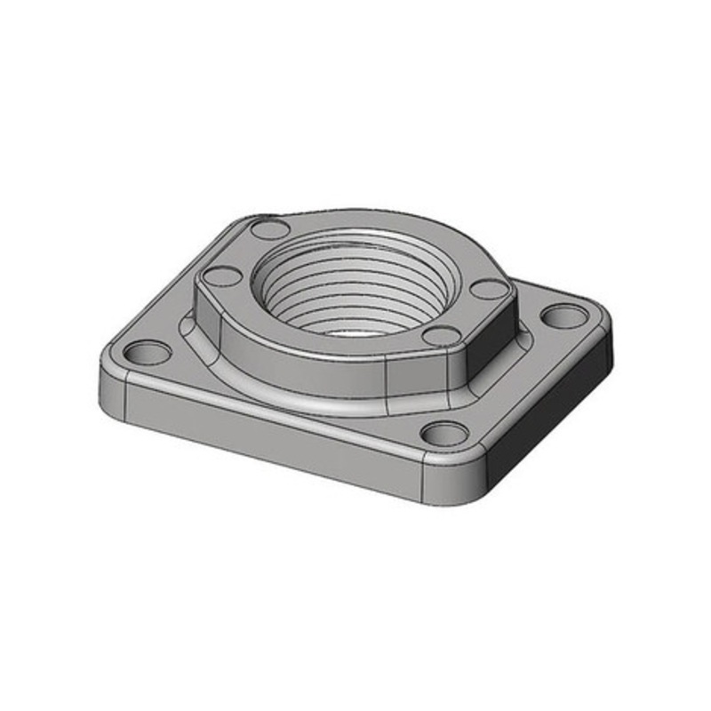 Fill-Rite 900F8106 1” NPT Nickel Plated Meter Flange