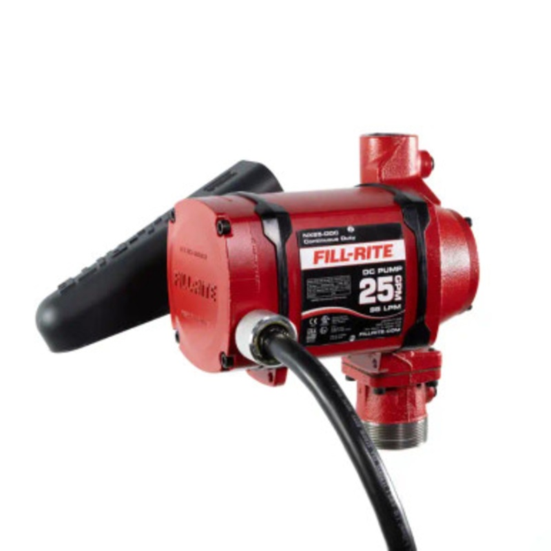 Fill-Rite NX25-DDCBB-PX (NX3205E) 25 GPM 12-24V DC Bung Mount Ultra High Flow Pump with Cable