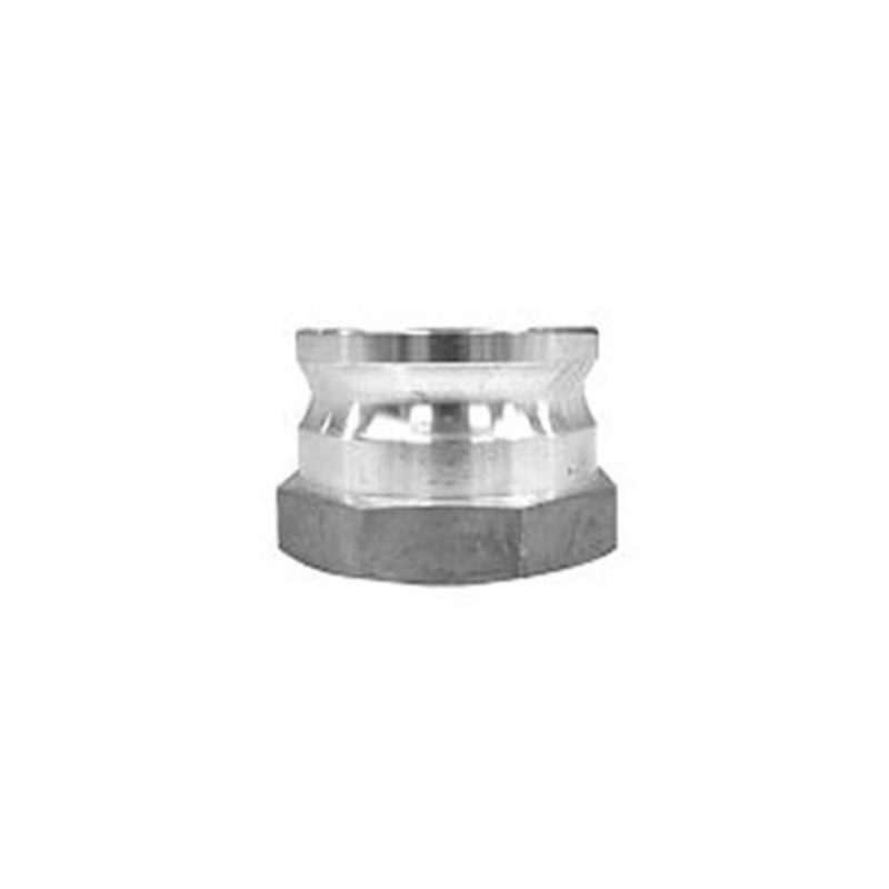 Franklin Fueling NV-009C Aluminum 4” Male Camlock x 4” NPT Female Tank Adapter