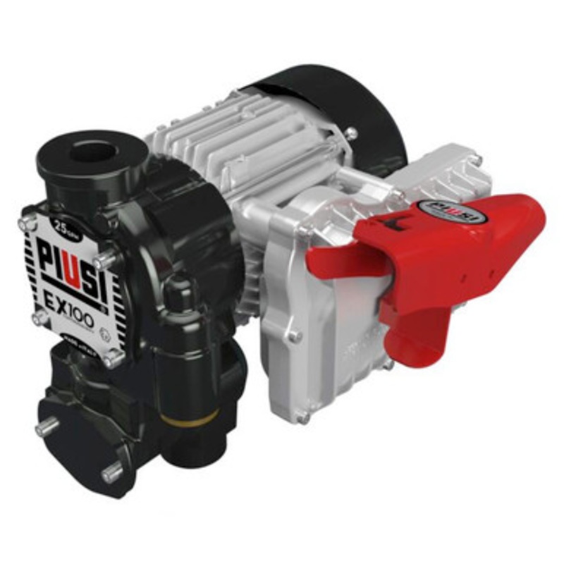 Piusi F00391050 EX100 120V 25GPM UL Continuous Duty Fuel Transfer Pump + Remote Switch Housing