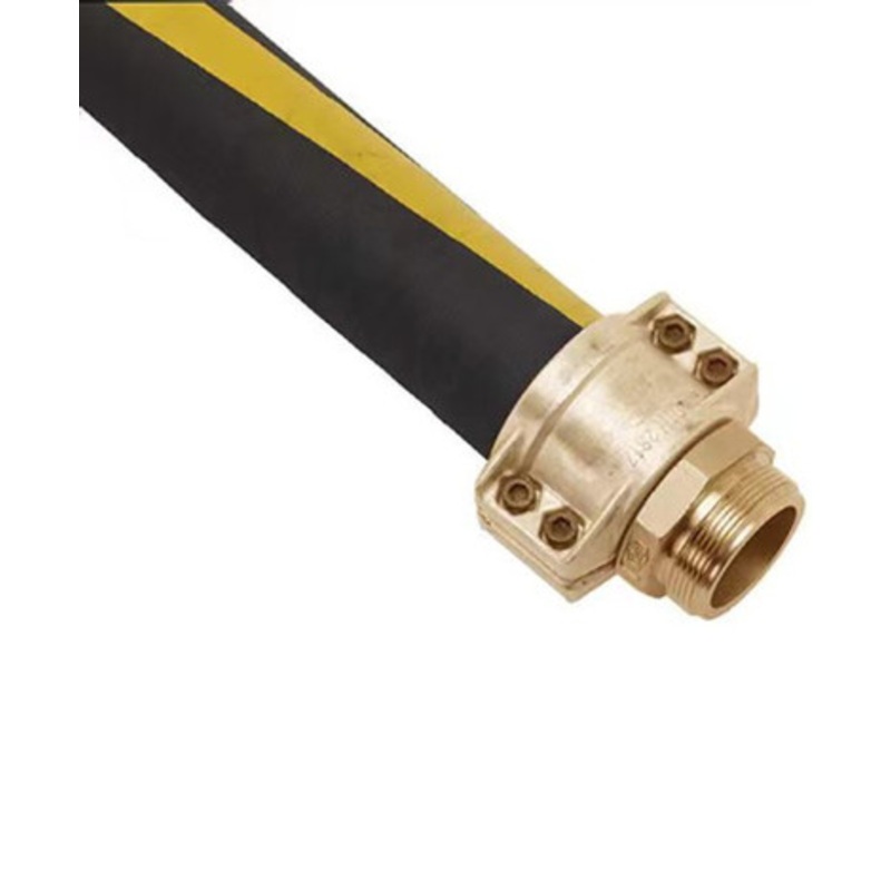 Husky CP480315HDGA 3” x 26.25′ Male x Male NPT Hewitt 4113 Reusable Brass Fitting Aviation Hose