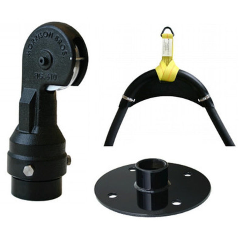 Morrison Bros 610HB-0200 AR Hose Retriever with Standard Base & 2” Hosebun