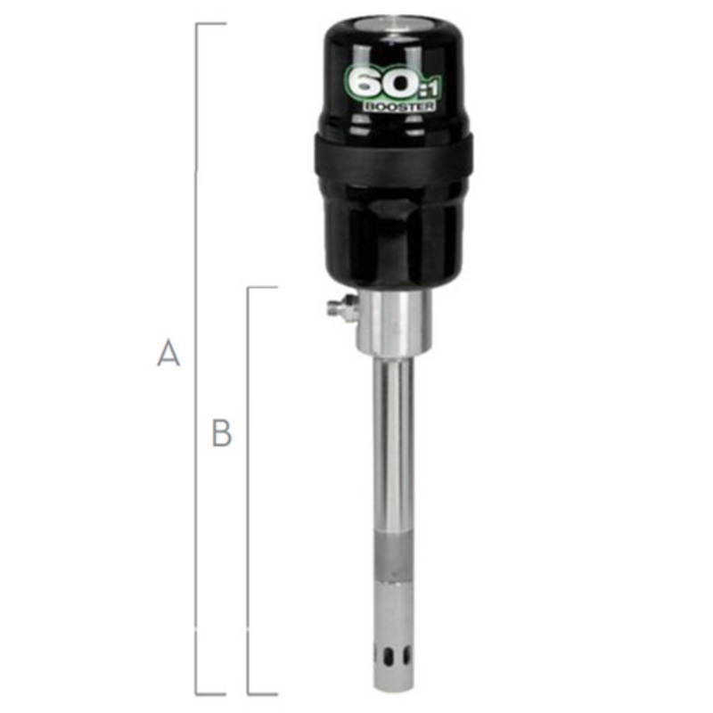 Piusi F00216N70 P60:1 Booster 940 Air-Operated Grease Pump