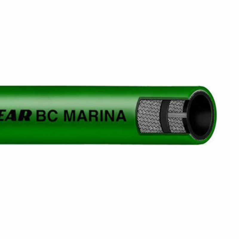 Continental ContiTech Green 9970.0100 – 3/4 x 100′ Marina Hose with Rigid Swivel