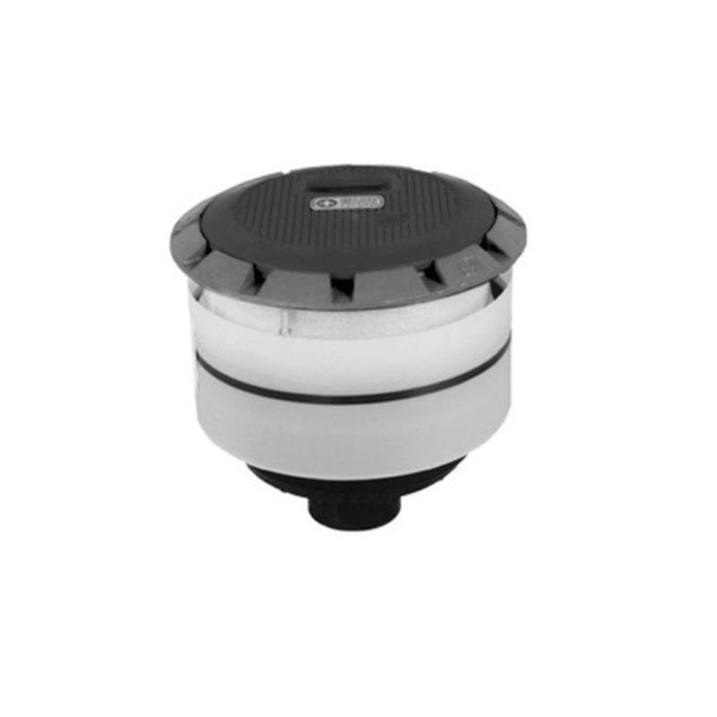 Franklin Fueling 70547001BLKSA EBW 5 Gallon NPT Grade Level Spill Container w/ Drain & Black Composite Cover