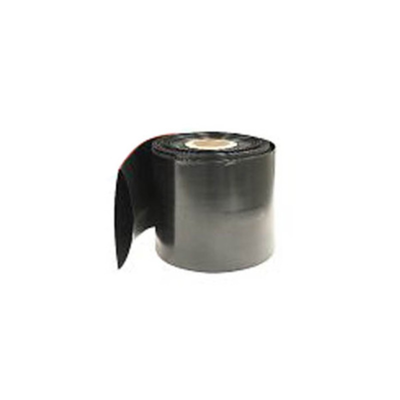 Franklin Fueling NV-014 8-1/4” (210 MM) x 50 M Roll Black Anti-Static Lay Flat Duct