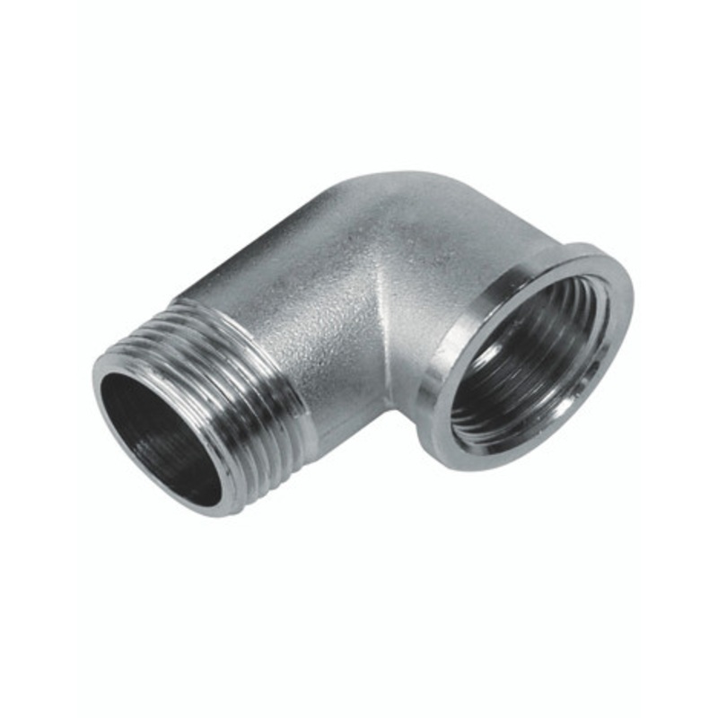 Piusi F07988000 1” BSP M/F Nickeled Brass Elbow