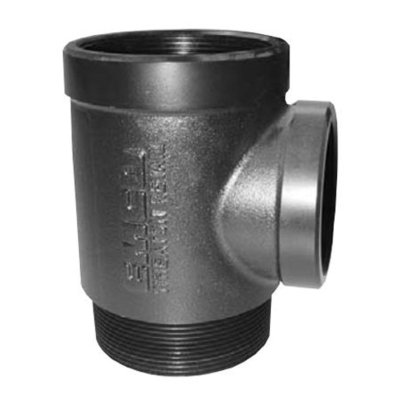 Emco A0079-152 4” NPT x 4” NPT x 3” NPT Extractor Tee Fitting