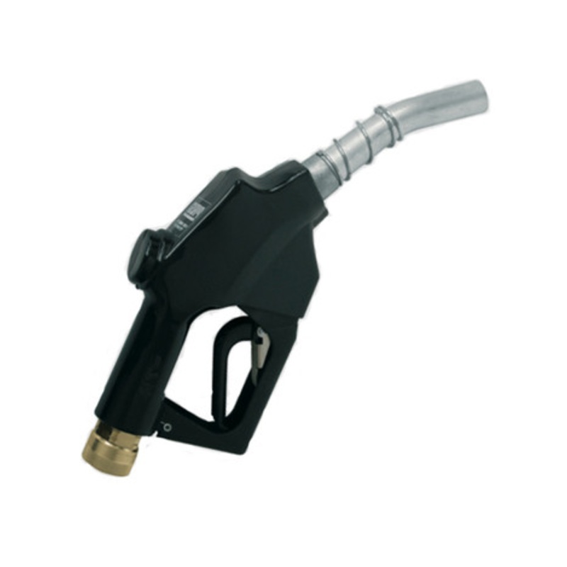 Piusi F00610160 A120 32GPM Automatic Fuel Nozzle w/ 1” NPT Female Swivel & 1” Spout