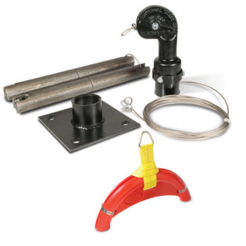 Universal 871-HB200 Hose Retriever (High hose) w/ Foot Base & 2” Hosebun