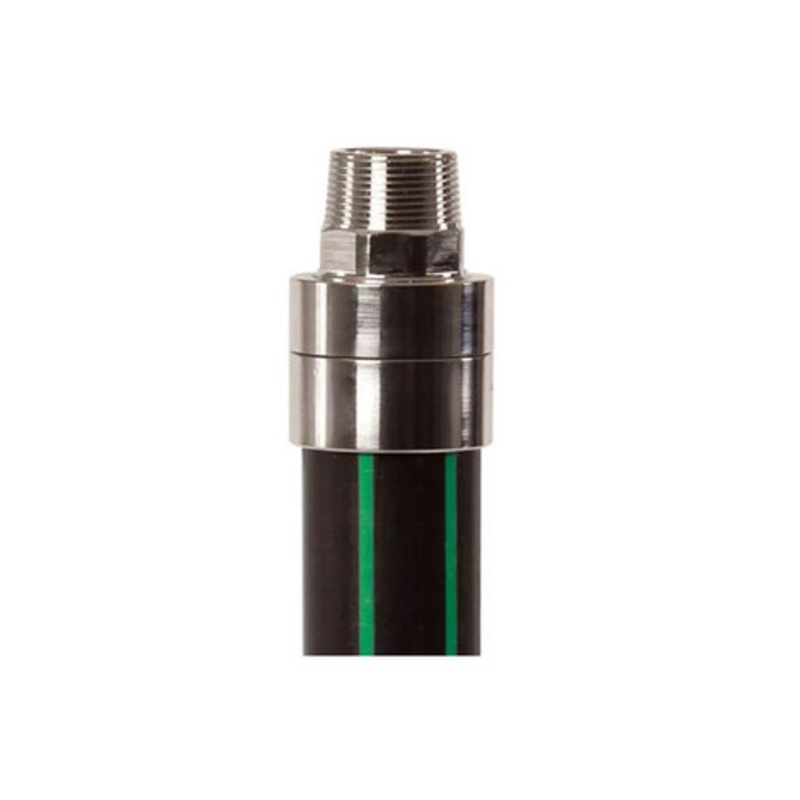 Franklin Fueling 91-110-090-TP BSPT UPP 110 x 90 MM BSPT Male Thread Termination Fitting w/ Test Port