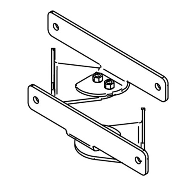 Piusi F20112000 Wall Mount Bracket Kit for Control Unit MCO 2.0