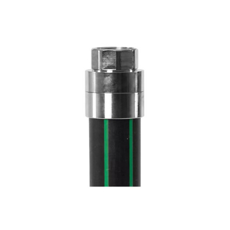 Franklin Fueling 92-063-050-TP BSPT UPP 50 MM x 1-1/2” BSPT Thread Female Termination Fitting w/ Test Port