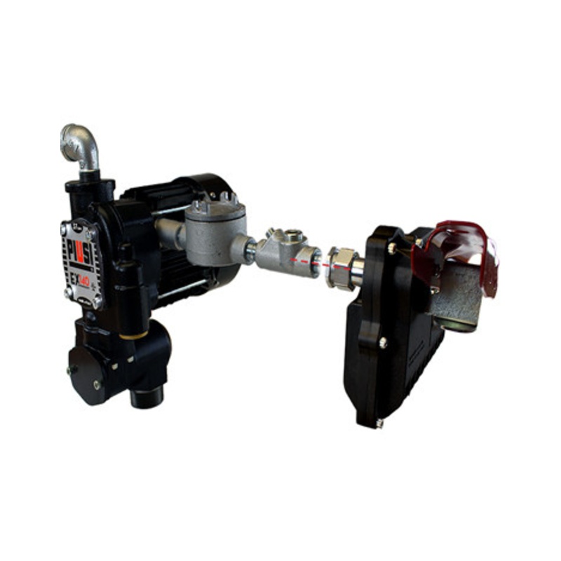 Piusi F00396050 EX140 120V 37GPM UL Continuous Duty Fuel Transfer Pump + Remote Switch Housing