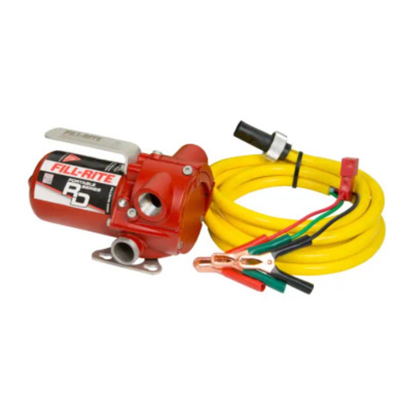 Fill-Rite RD1212NN 12V DC 12 GPM Portable Fuel Transfer Pump with Power Cord