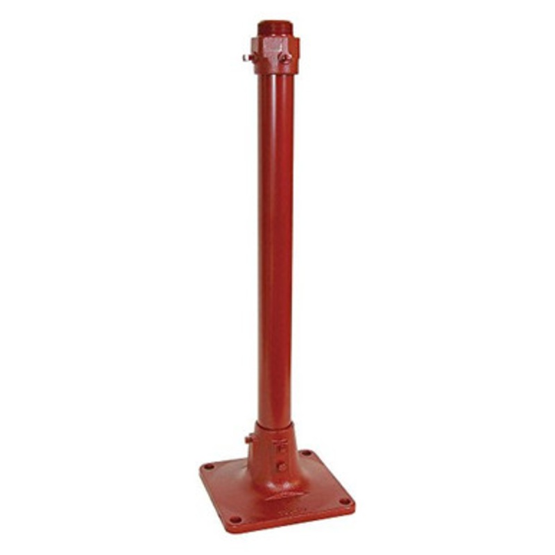 Fill-Rite FRPA125 Replacement Pedestal Kit w/ Base & Pedestal Pipe & 2” NPT Coupler
