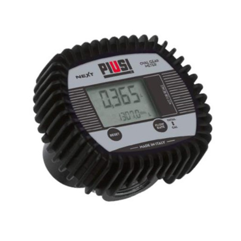 Piusi F00486150 Next 2 3/4” BSP Oval Gear Electronic Flow Meter