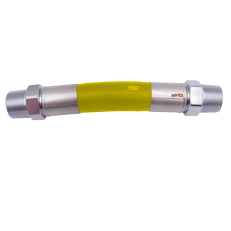 Franklin Fueling FLHFR100009YLSWOE Yellow 5/8” x 9” FLEX-ON Hardwall Hose (Swivel on One End)