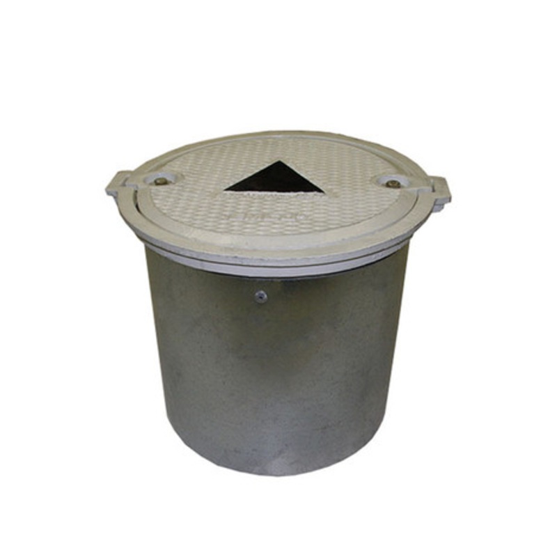 EMCO A0721-101 12” x 12” Steel Monitoring Well Manhole
