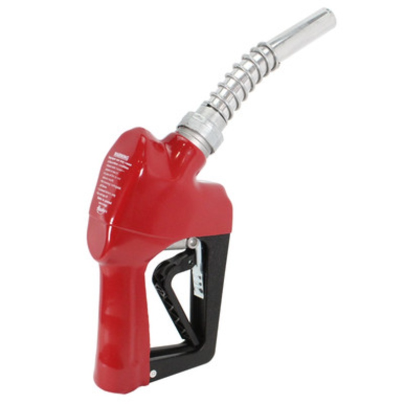 Husky E538420 3/4” Inlet BSP X Automatic Shut-Off Unleaded Nozzle w/o Hold Open Clip