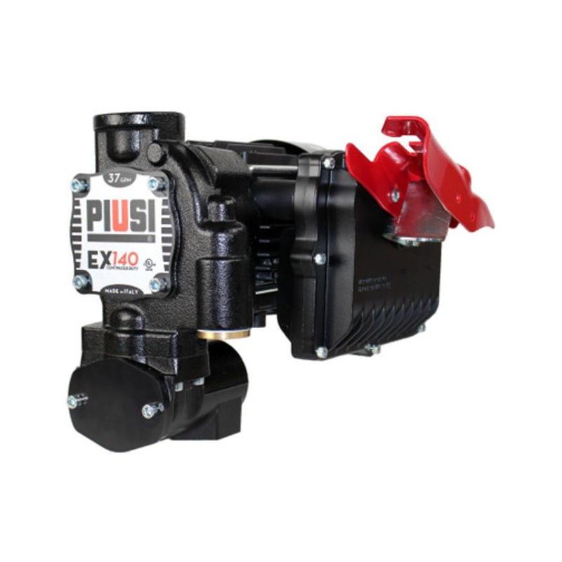 Piusi F00395000 EX140 120V 37GPM UL Fuel Transfer Pump w/ Foot Mount