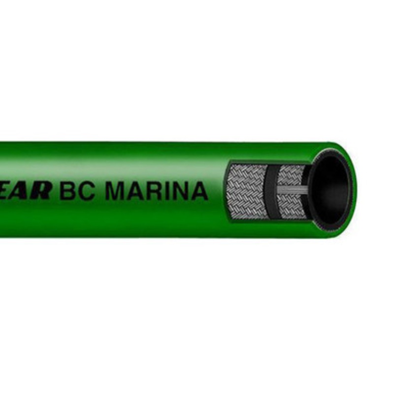 Continental ContiTech GR1X24 – 1” x 24′ Green Marina Hose