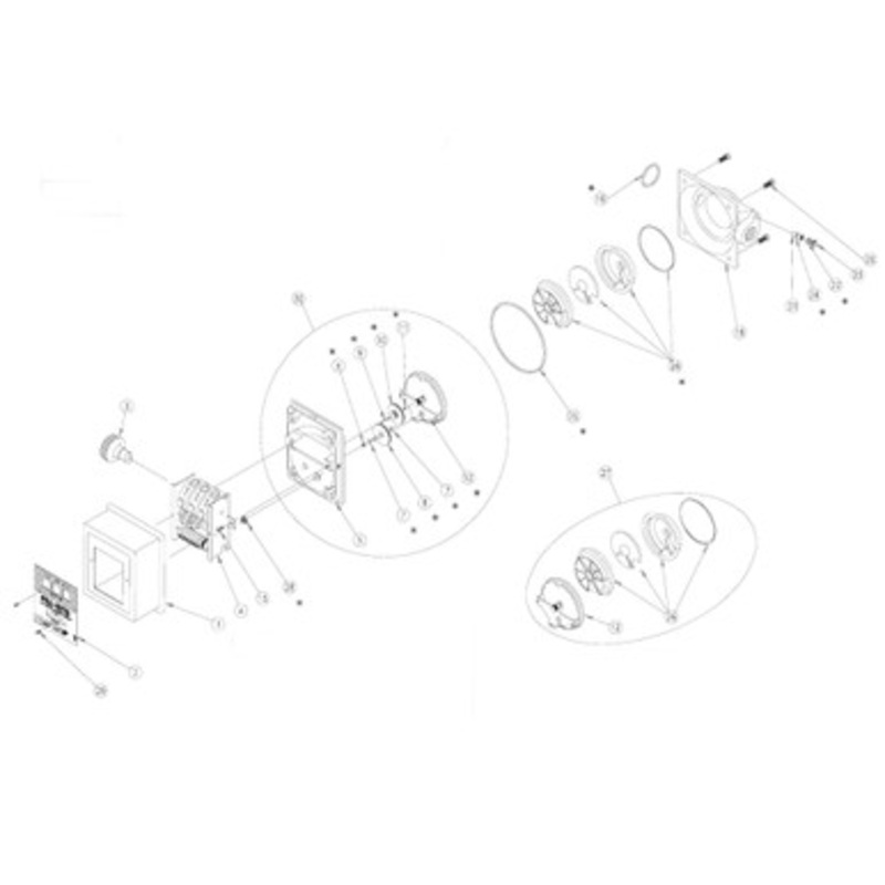 Fill-Rite 800G2246 Cover for 800 Series Machined Meters