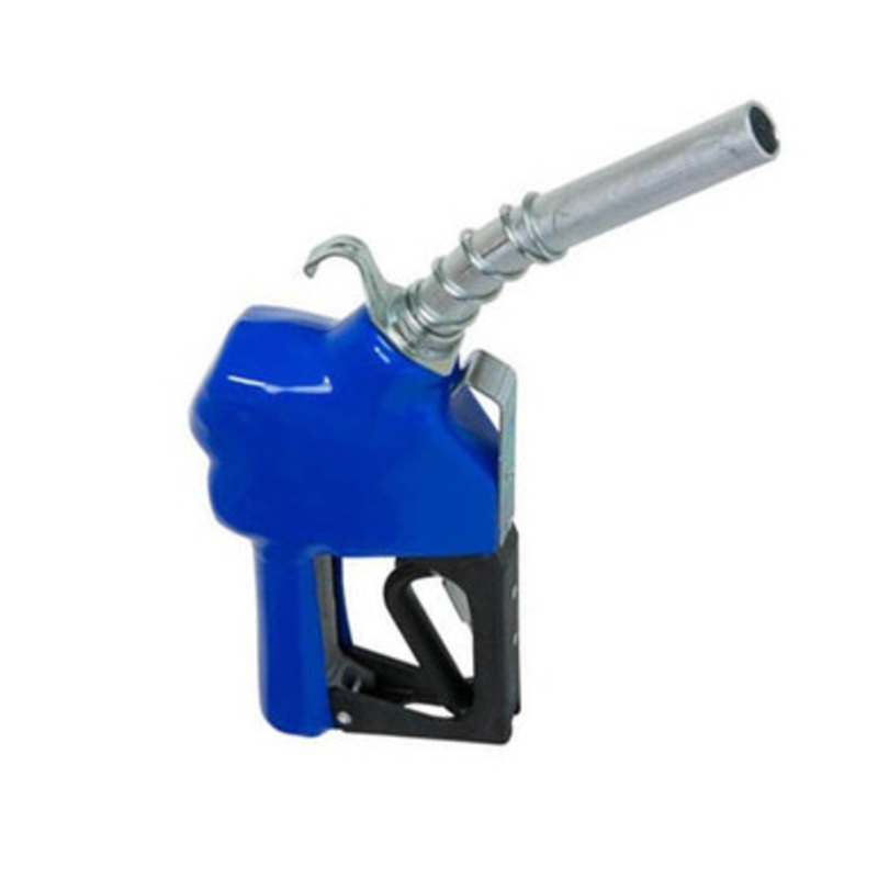 Fill-Rite FRNA075DAU10 3/4” 2.5-14.5 GPM Blue Arctic Automatic Diesel Nozzle w/ Hook