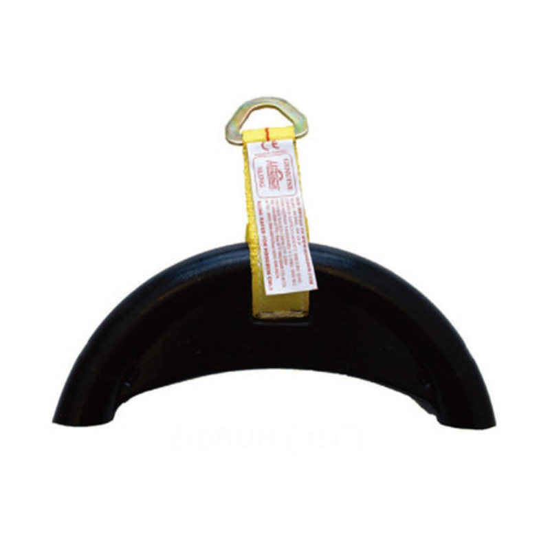 Morrison Bros 610BUN0150 1B 1-1/2” Black Hosebun