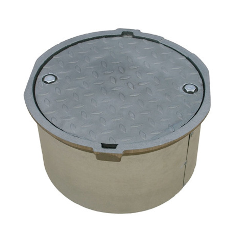 Morrison Bros 418—1000 AM 18” x 12” Limited Access Manhole with Plain Cover/Water Tig
