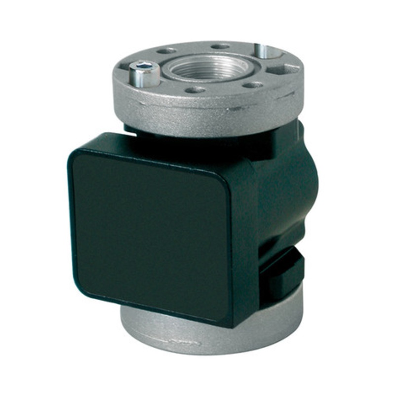 Piusi F00472A30 1” NPT K600/3 Diesel Pulser w/ Aluminum Measuring Chamber & Inbuilt Suction Filter
