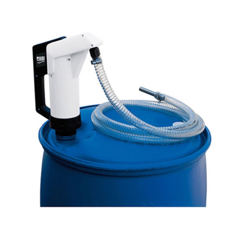 Piusi F0033213B Suzzarablue Piston Hand Pump w/ Suction Pipe