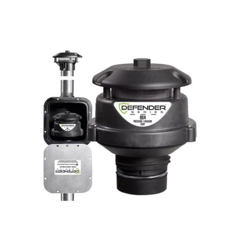 Franklin Fueling DPVV Defender Series Pressure/Vacuum Vent w/ (1) In-line Vault and (1) Rain Cap