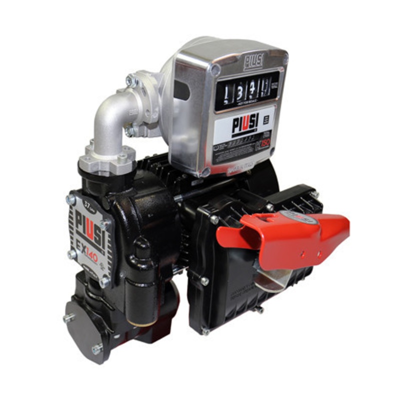 Piusi F0039650A EX140 120V 37GPM UL Continuous Duty Fuel Transfer Pump + K150 Gallon Meter Kit
