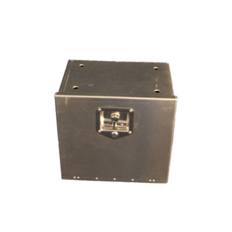 ATTA AL-1-BATBOX 13.75” H x 9.75” W x 14.5” L Aluminum Single Battery Box