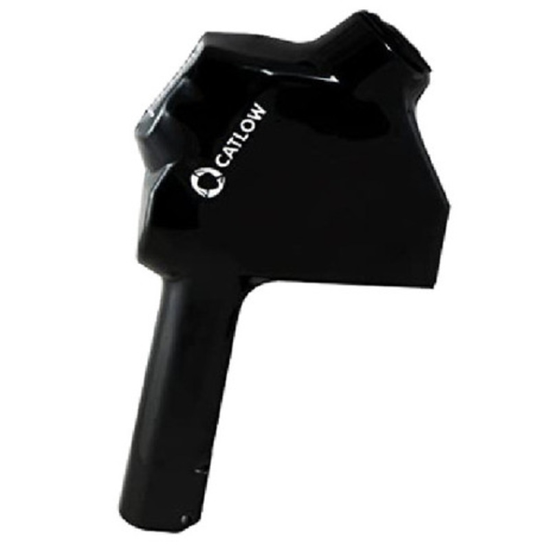 Catlow C11BBK-W Elite PP 3/4 Full Black Cover w/ Warning