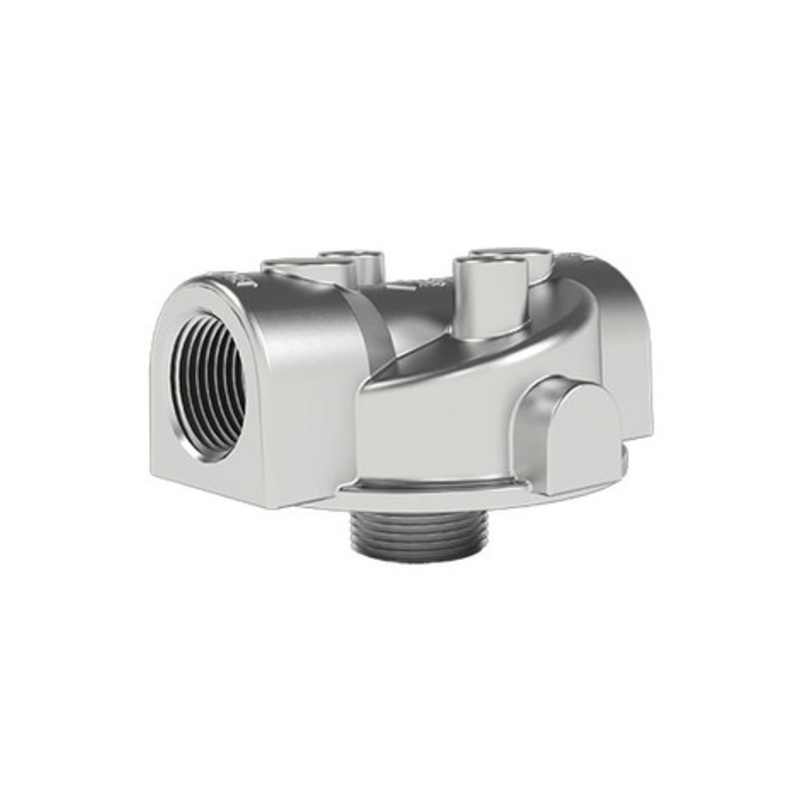 Cim-Tek 50185 3/4” NPT Aluminum Single Adaptor for 200, 250, 260 and 300 Series Filters