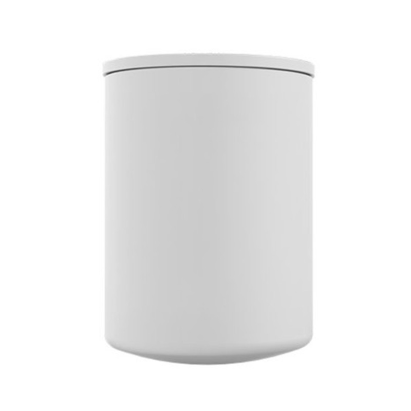 Cim-Tek 70322PW 3 3/4” X 5 1/2” Plain White 17 Micron 22 GPM 15-20# Bypass Spin-On Cellulose Compressor Filter