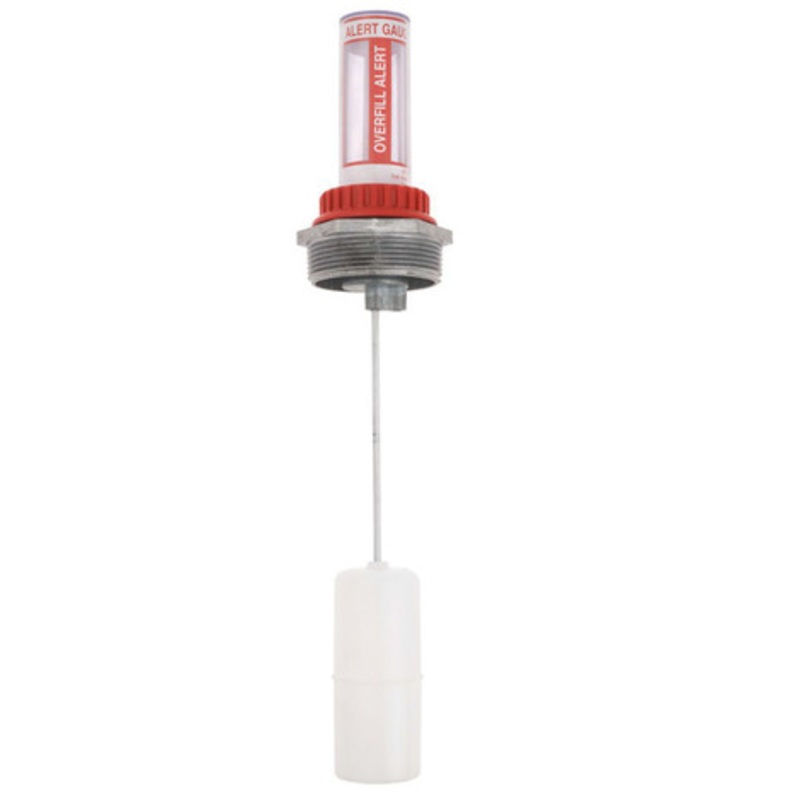 Krueger Sentry Gauge OFS1-1.5-12 Type OF 1.5” Opening Overfill Alert Gauge for 12” Depth Tank