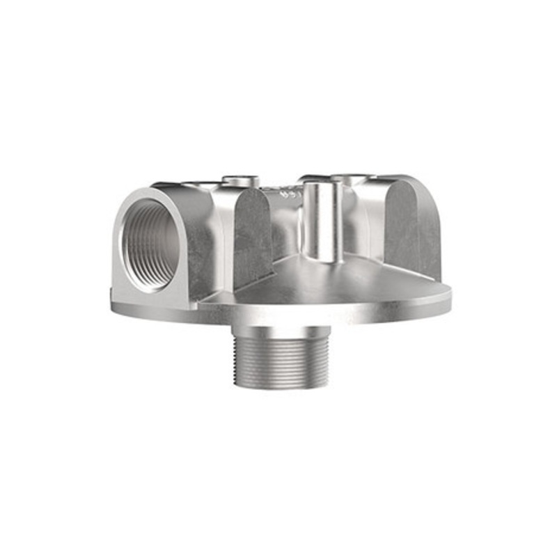 Cim-Tek 50115 1” NPT Aluminum Single Adaptor for 800 Series Filters