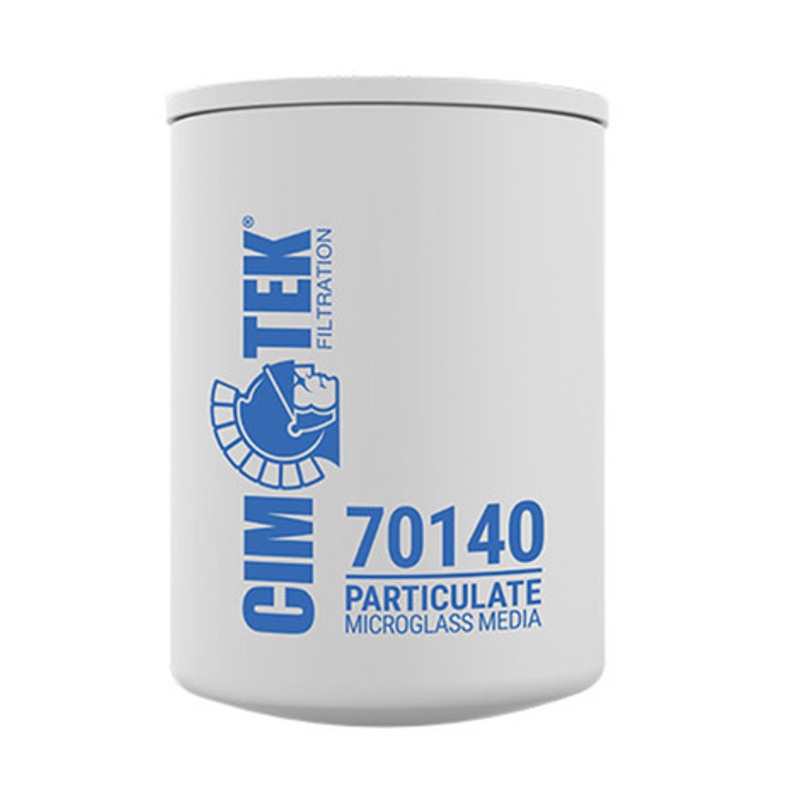 Cim-Tek 70140 3 3/4” X 5 3/8” 20 Series 10 Micron 22 GPM Microglass Hydraulic Filter