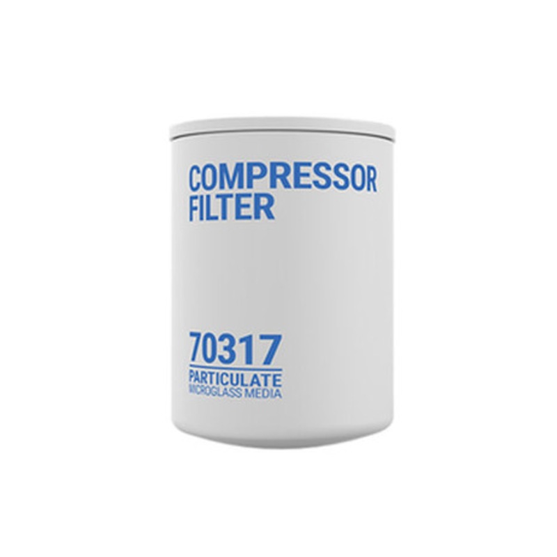 Cim-Tek 70317 3 3/4” X 5 1/2” 20 Micron 22 GPM Spin-On Microglass Compressor Filter