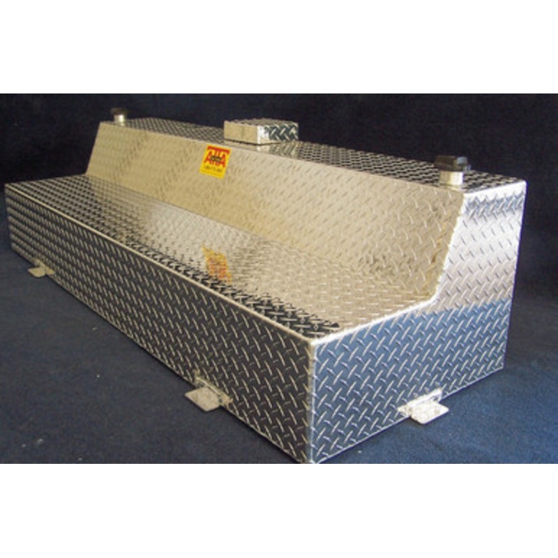 ATTA AT95RW 95 Gallon Aluminum Diesel Hauler / Flatbed Auxiliary Tank (18” H x 25” W x 68” L)